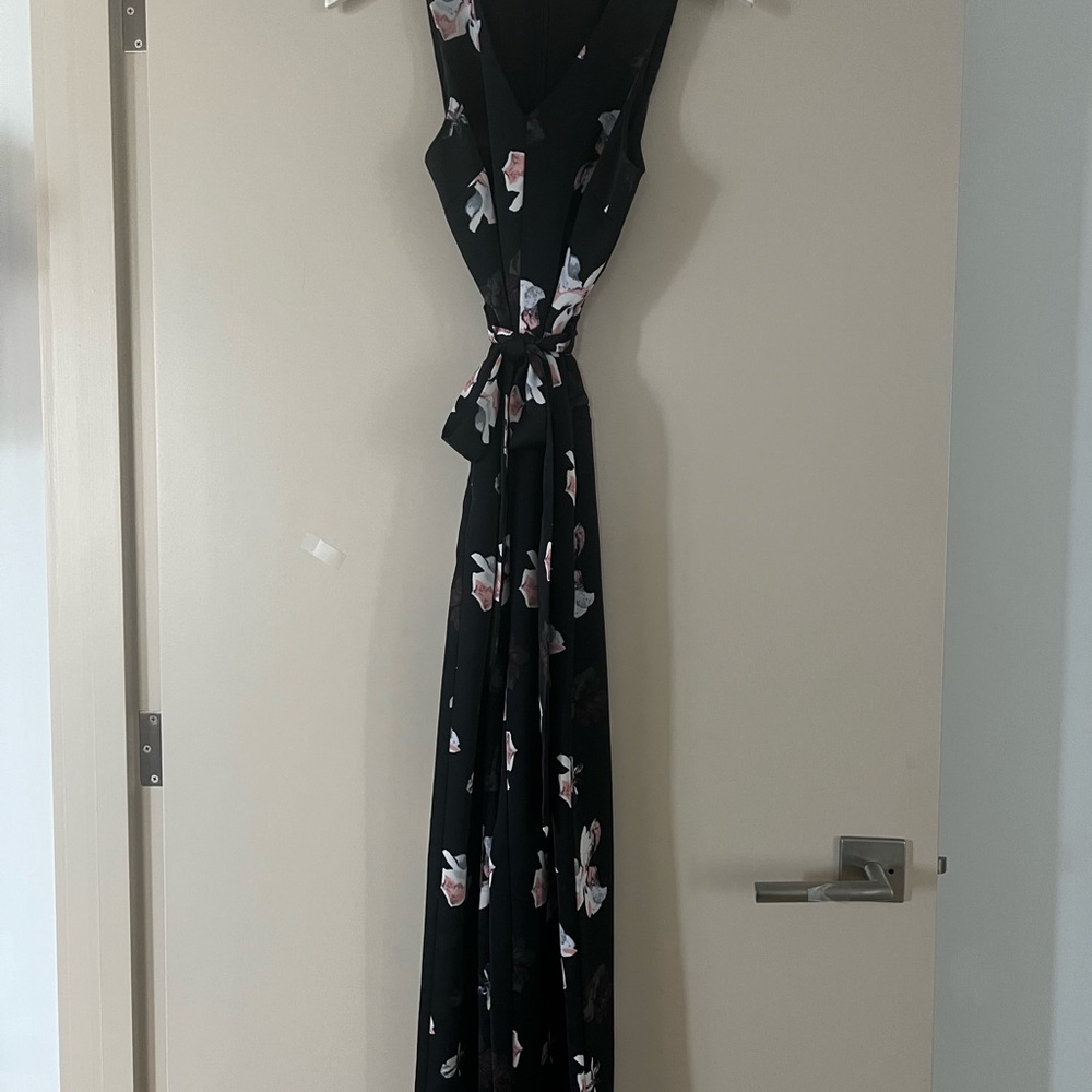 Banana Republic Black Floral Women's Jumpsuit